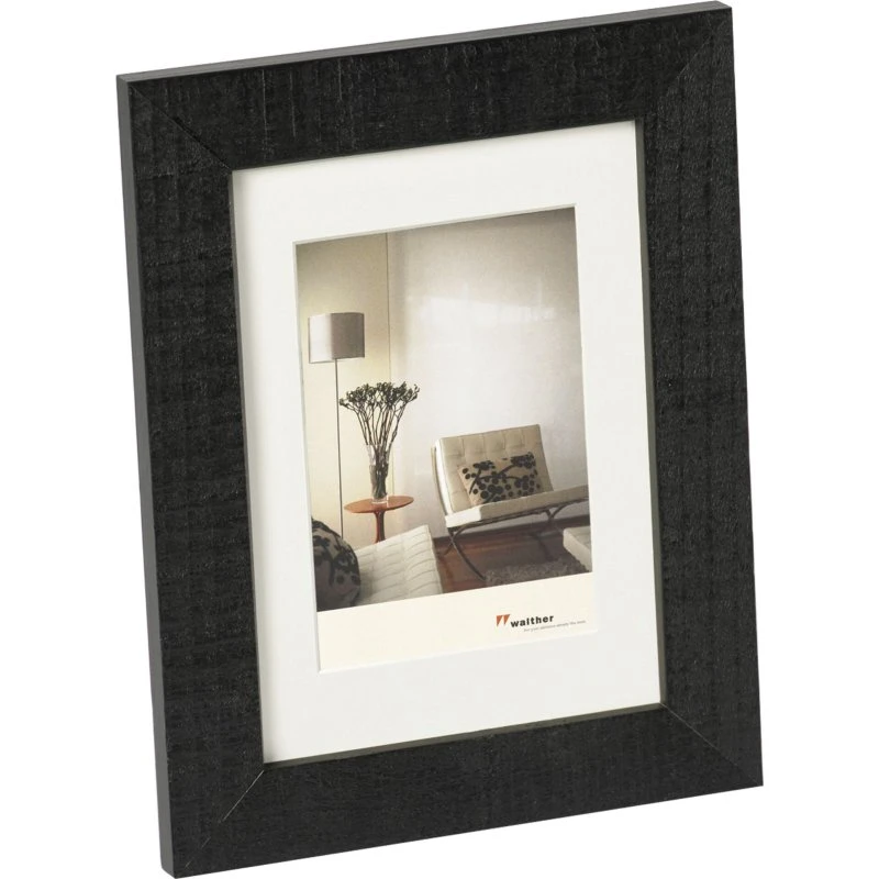 Walther Home HO015B 10x15 cm Sort Træ Billedramme