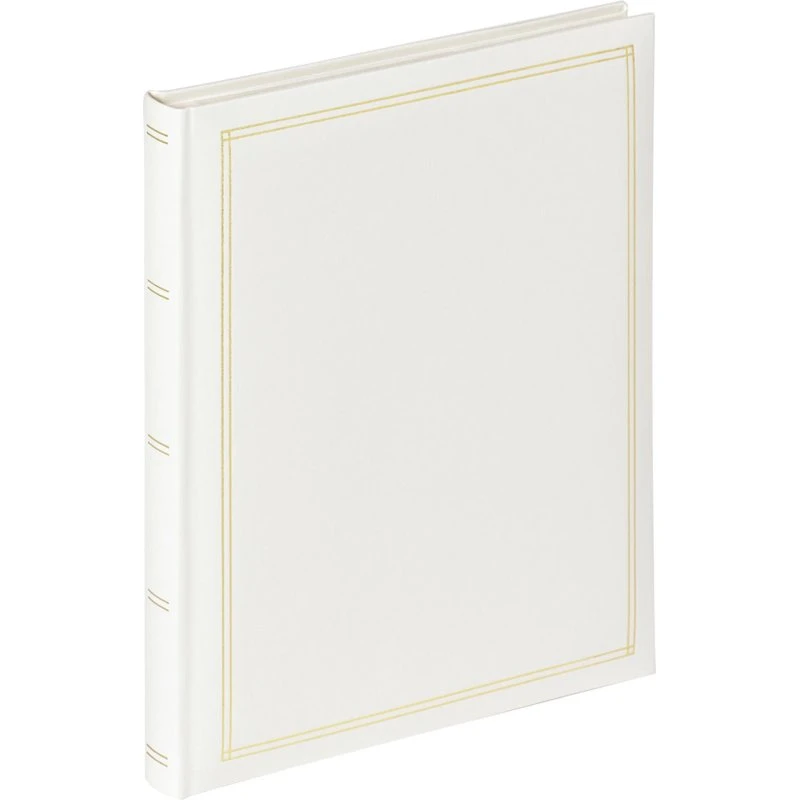 Walther Monza Fotoalbum 26x30cm, 30 Sider, Hvid