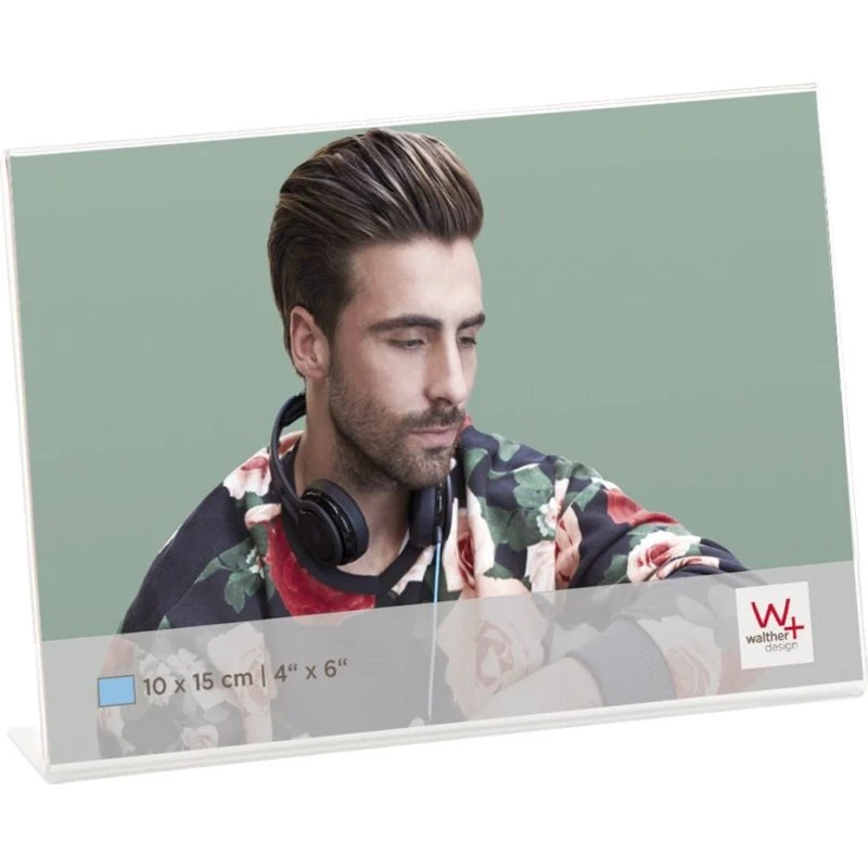 Walther Design Fotoramme 10x15 cm Gennemsigtig