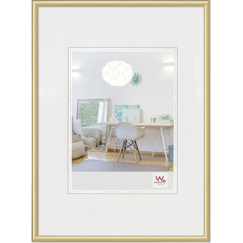 Walther New Lifestyle Fotoramme Guld 9x13 cm