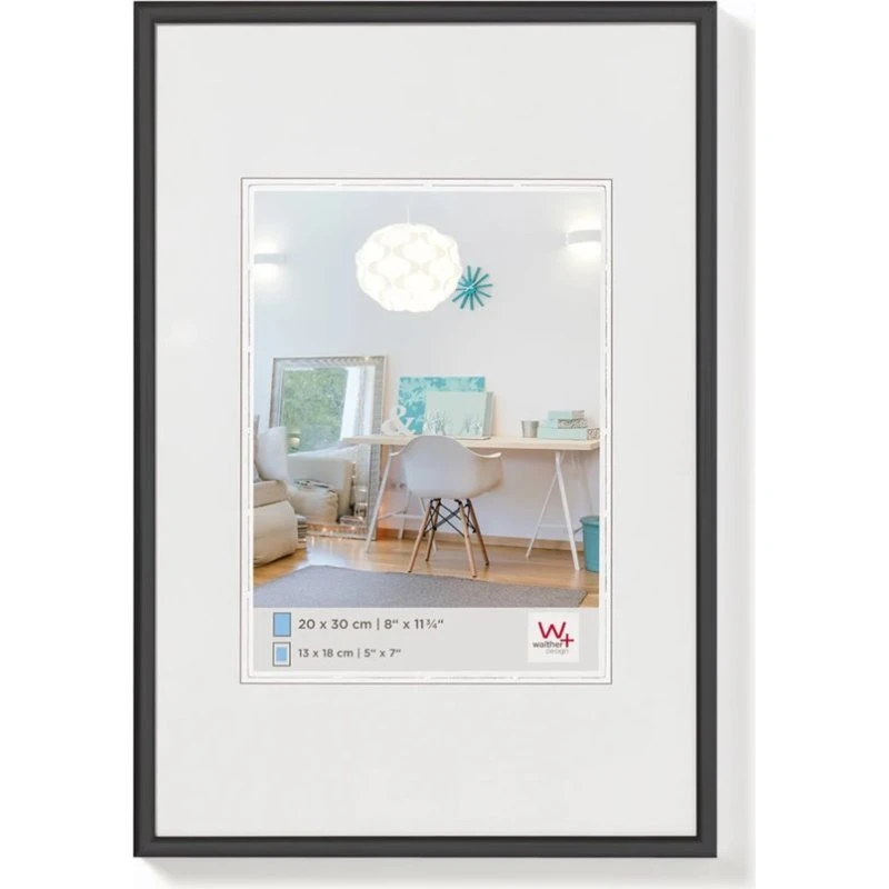 Walther New Lifestyle Fotoramme 30x40 cm Sort