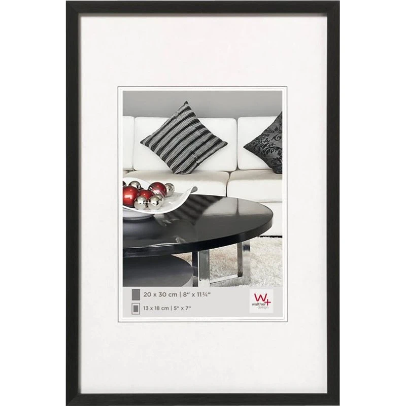 Walther Design Chair A4 Fotoramme Sort