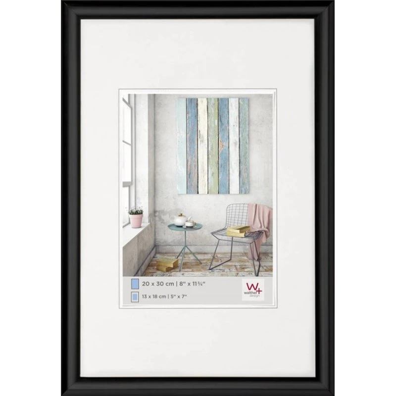 Walther Design Trendstyle Fotoramme 30x45 cm Sort