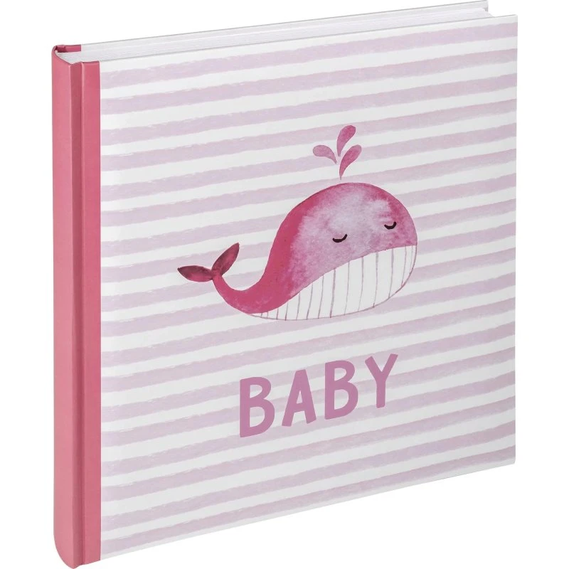 Walther UK-183-R Fotoalbum 28x30,5 cm, 50 sider, rosa