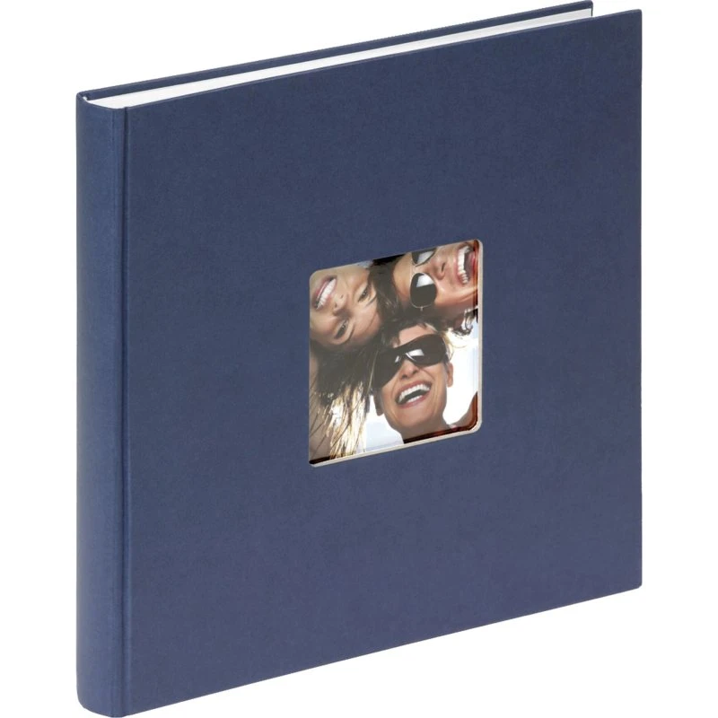 Walther Fun Fotoalbum 26x25 cm, 40 sider, blå