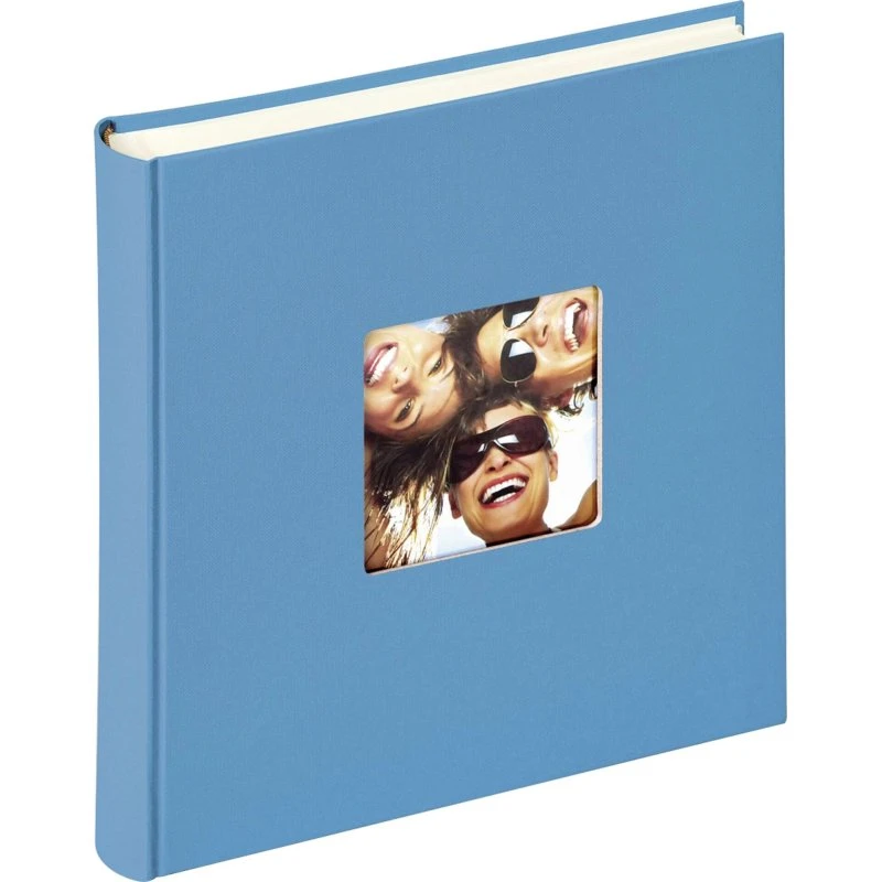 Walther FA-208-U Fotoalbum 30x30cm, 100 Sider, Blå