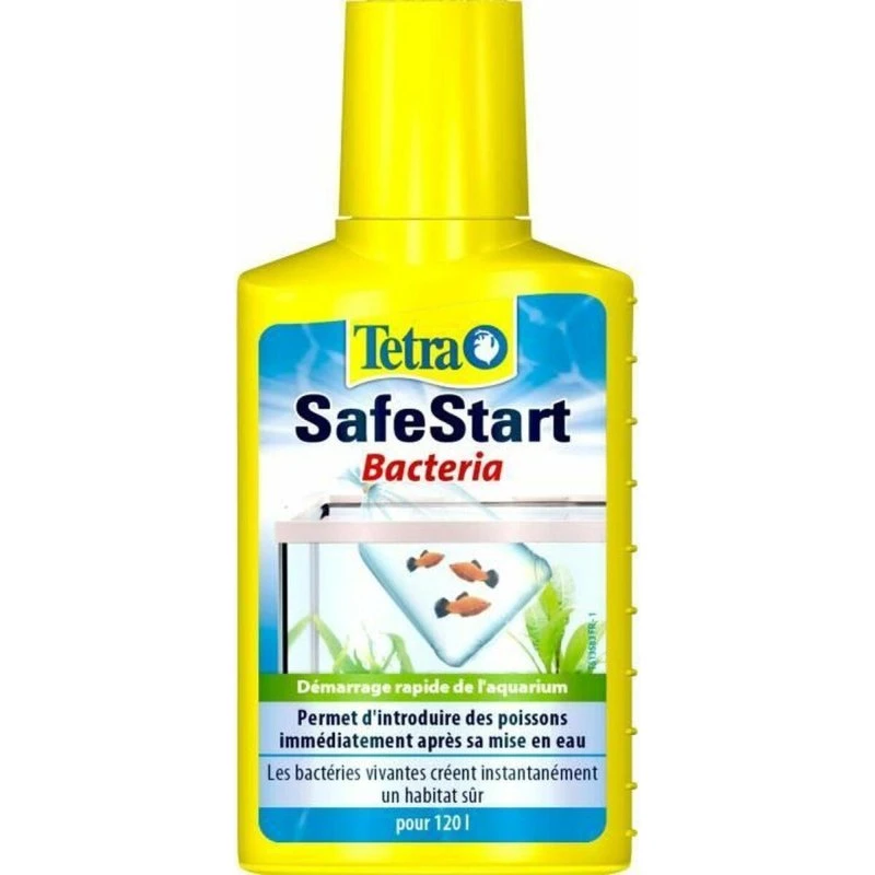 Tetra SafeStart 100 ml - Bakteriefokulation til hurtig akvarieopstart