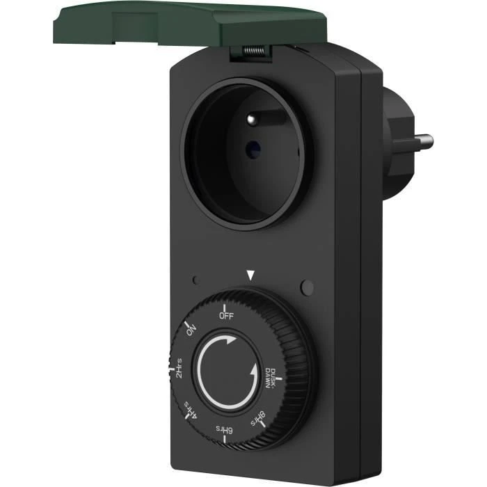 GAO IP44 Skumringssensor Timer 1000 W Hvid