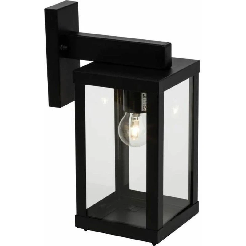 Brilliant Gaia Udendørs Væglampe, Sort Metal, E27, 60 W