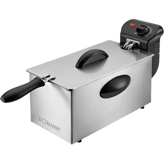 Bomann FR 2264 CB Fritureapparat 3L 2kW rustfrit stål