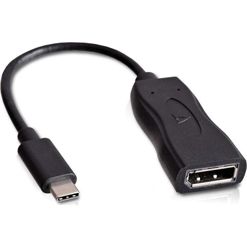 V7 USB-C til DisplayPort-adapter, sort