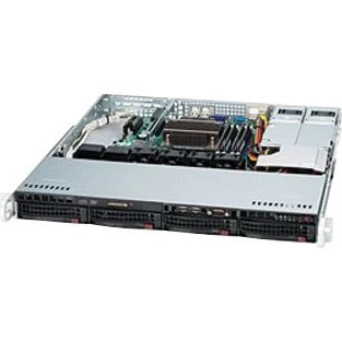 Supermicro SC813M FTQC-R407CB 400W Rackstrømforsyning Sort