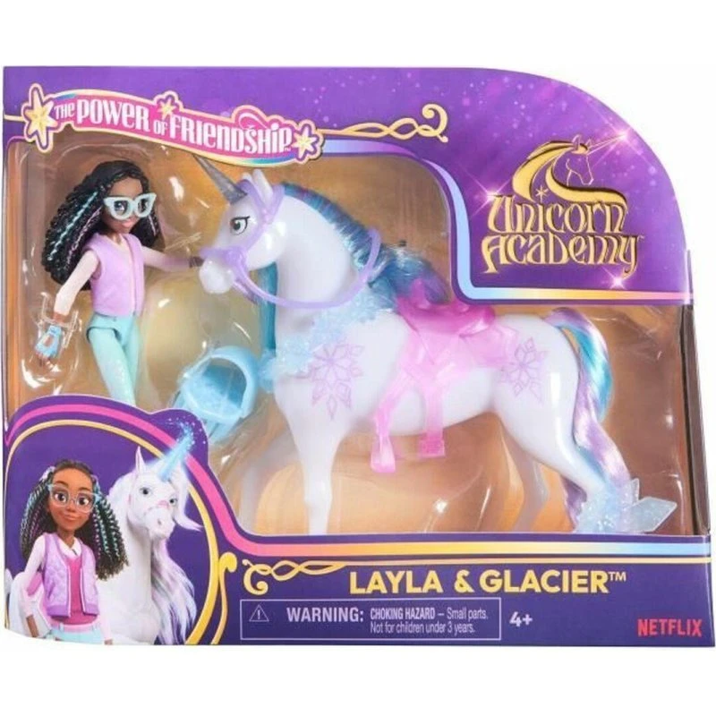 Spin Master Unicorn Academy - Layla & Glacier actionfigur sæt