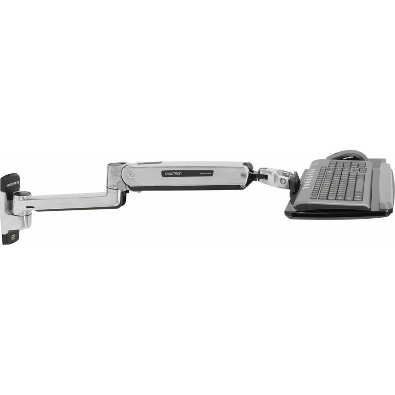 Ergotron LX Sit-Stand Wall Mount Arm - Tastatur/mus, poleret aluminium