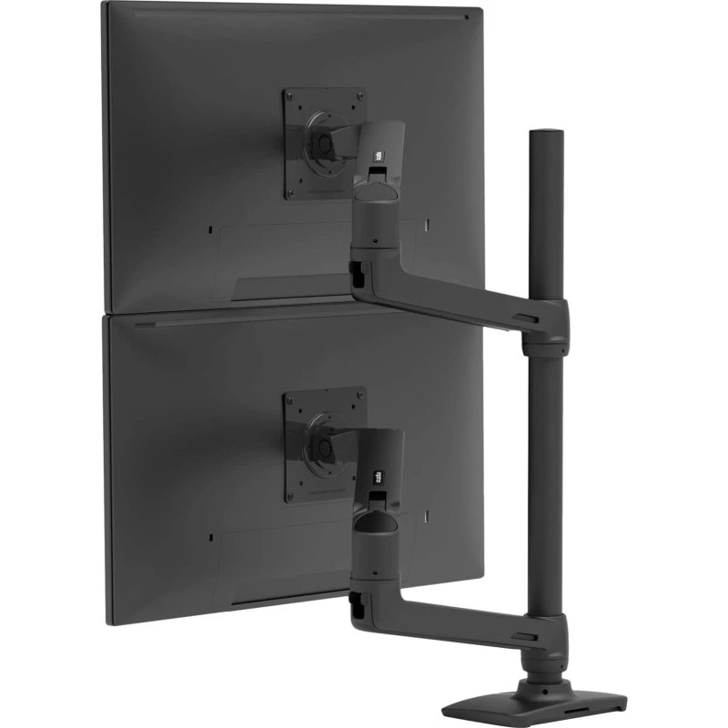 Ergotron LX 2-skærm Monteringssæt, mat sort, op til 40"