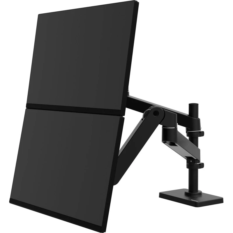 Ergotron LX Pro Dobbelt Stablearm, Sort, Op til 27"