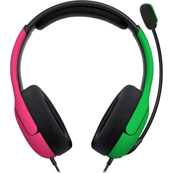 PDP Gaming LVL40 Kablet Høretelefoner Grøn Pink