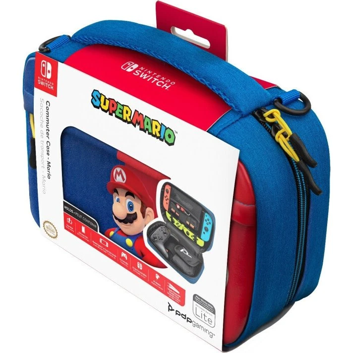 PDP Mario Switch Commuter Case – Officiel licens