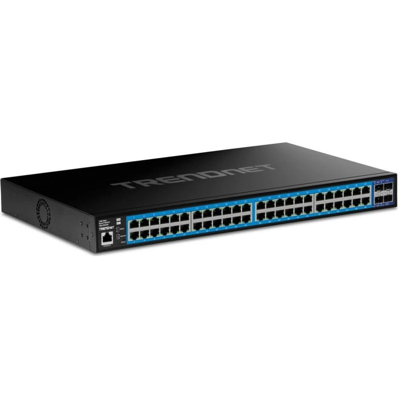 TRENDnet TEG-3524S 52-Port Gigabit Web Smart Switch, Sort