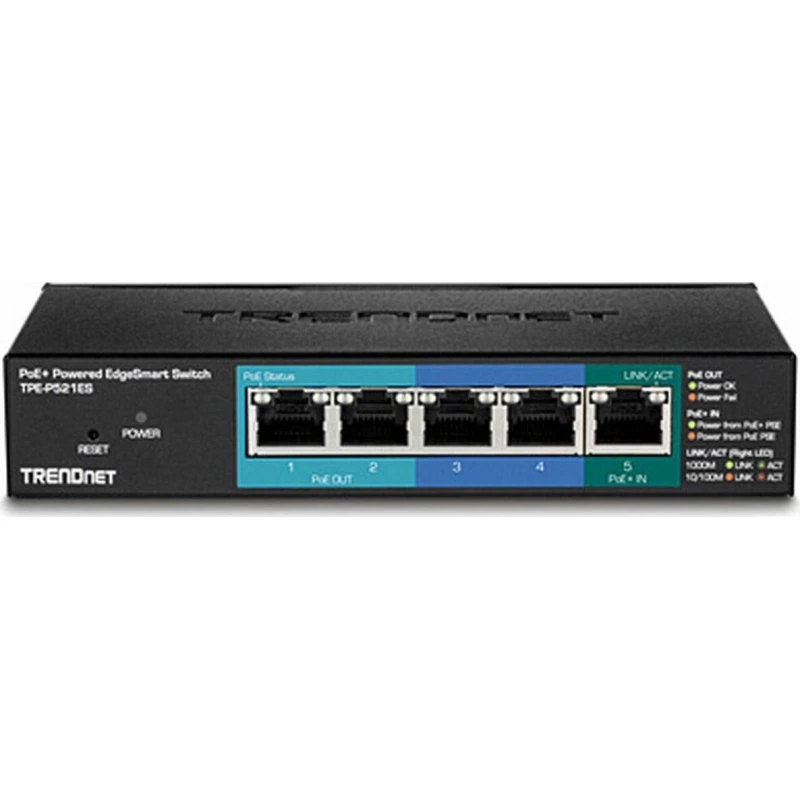 Trendnet TPE-P521ES 5-porte Gigabit PoE+ Switch