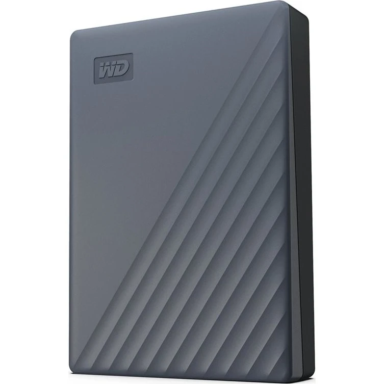 WD My Passport 6TB Grå Ekstern Harddisk USB 3.2 Gen 1