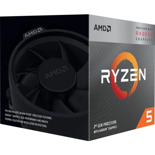 AMD Ryzen 5 3400G 3.7GHz 4-Core TRAY