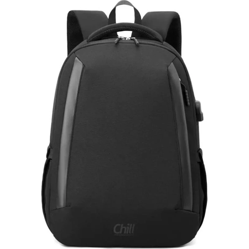 Chill Innovation Chill Drop 15,6" rygsæk, ultralet, regntæt, USB, sort