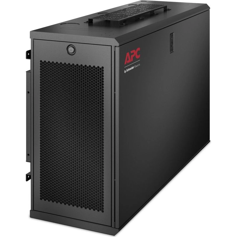 APC NetShelter WX AR106VI, 6U, vægmonterbar, sort