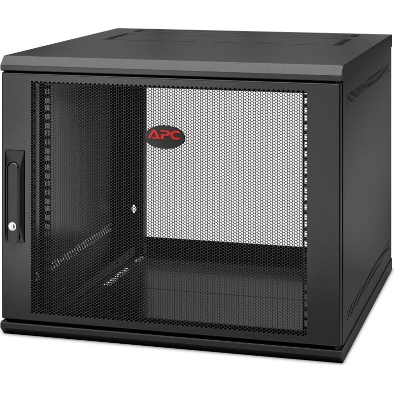 APC NetShelter WX AR109SH6, 9U vægmonteret kabinet, sort