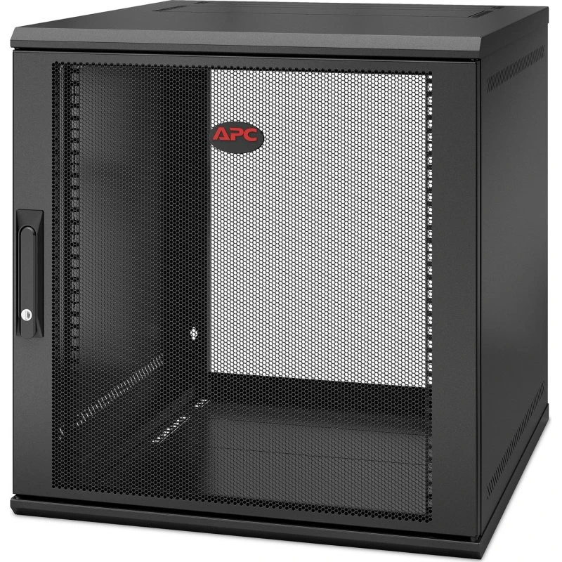 APC NetShelter AR112SH6 12U Vægmonteret Rackkabinet Sort