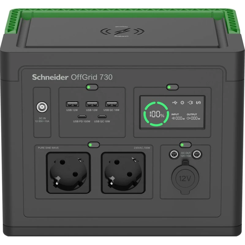 Schneider OffGrid 730 700W Transportabel strømstation