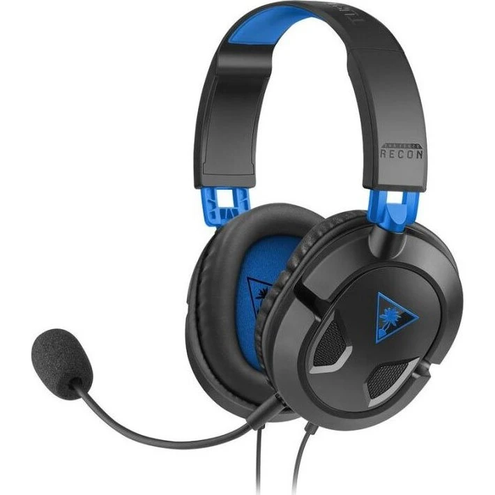 Turtle Beach Ear Force Recon 50p Gaming Headset, Sort og Blå