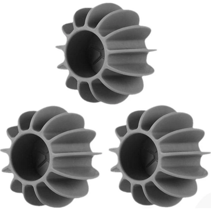 Vaskekugler af silikone - 3 stk