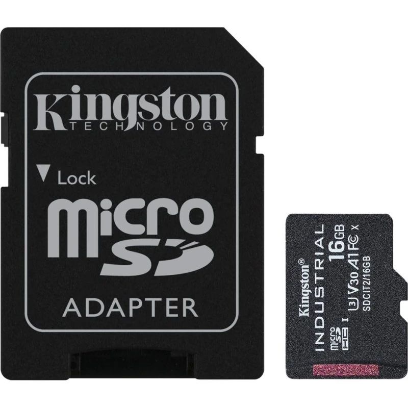Kingston Industrial microSD 16GB 100MB/s