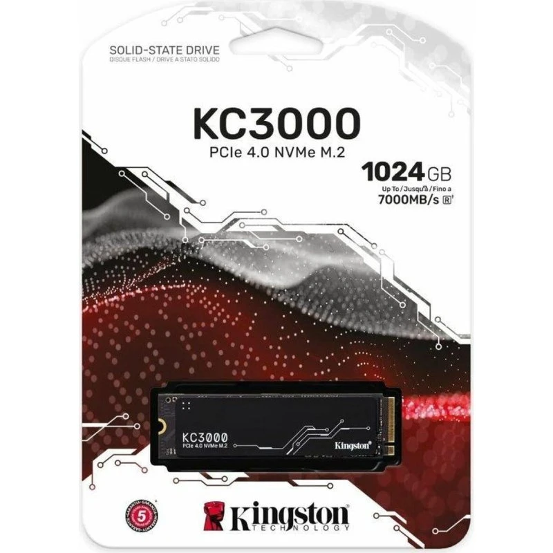 Kingston KC3000 1 TB PCIe 4.0 NVMe M.2 SSD