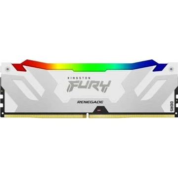 Kingston FURY Renegade RGB DDR5 6400MHz 32GB CL32 Hvid/Sølv