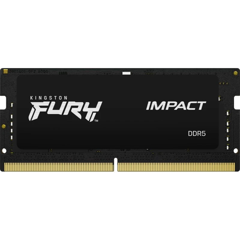 Kingston FURY Impact DDR5 16GB 6400MHz CL38 Sort SO-DIMM