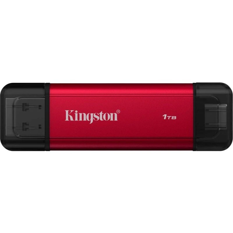 Kingston 1 TB USB 3.2 Dual Port SSD Sort
