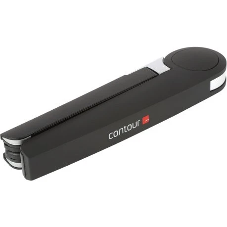 Contour Laptop Stand, svart, justerbar højde, op til 4,9 kg