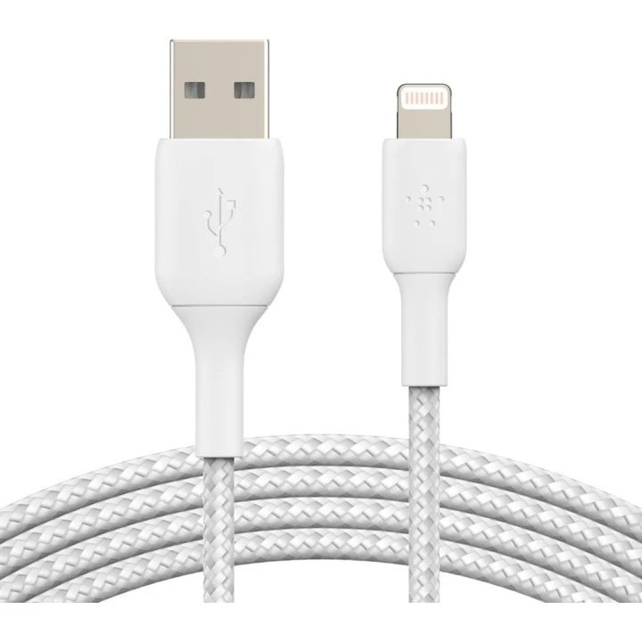 Belkin BOOST CHARGE™ Lightning-USB-A-kabel 15 cm, hvid