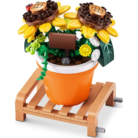 Max Bricks byggesæt blomster - assorteret varianter