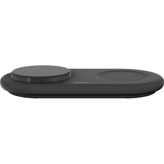 Belkin BoostCharge Pro 2-in-1 Trådløs Opladningspude 15W, Sort