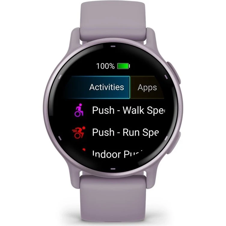 Garmin vívoactive 5 Orkide - Smartwatch med silikonebånd