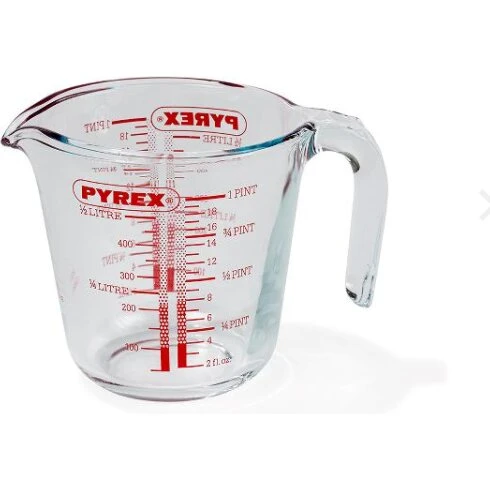 Pyrex Målekande i borosilikatglas 500 ml