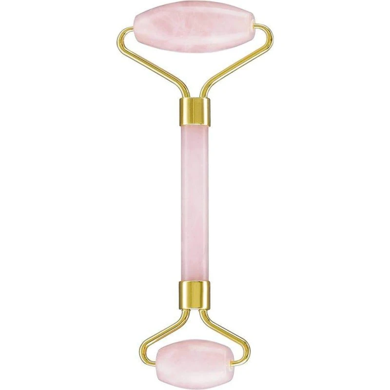 Rose Quartz Ansigtroller – Naturlig Rosenkvarts, 1 stk
