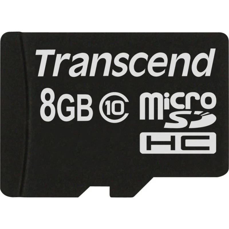 Transcend Premium microSDHC 8 GB, Class 10, 133x