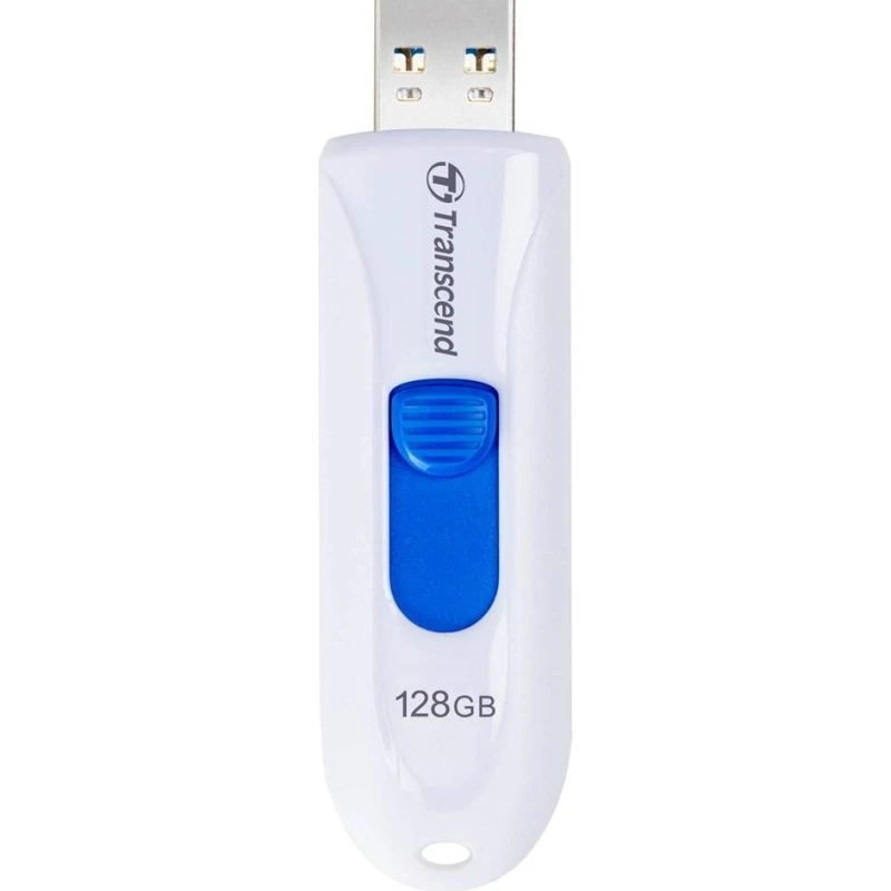 Transcend JetFlash 790 128 GB USB 3.1 Hvid/Blå