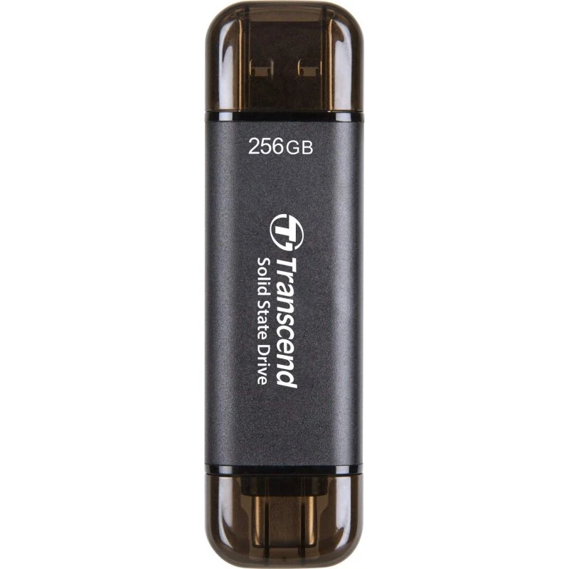 Transcend ESD310C 256 GB USB-C bærbar SSD Sort