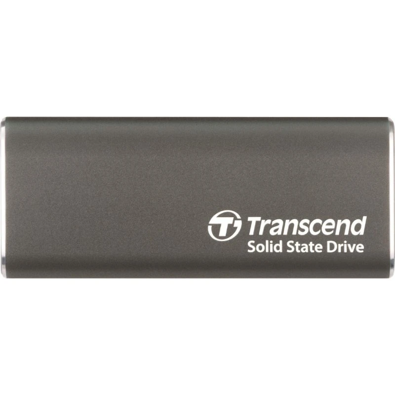 Transcend ESD265C 500 GB Bærbar SSD USB-C 10 Gbps Aluminium