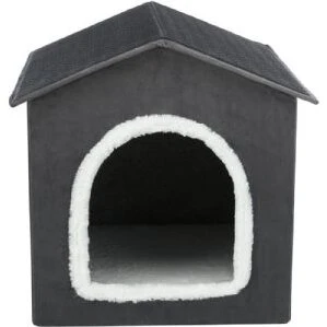 Trixie Liva hund- og kattehule 50x50x54 cm mørkegrå/hvid